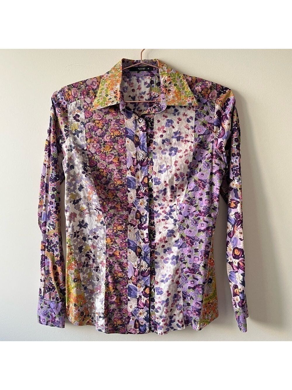 ETRO FLORAL PRINT BLOUSE size 42